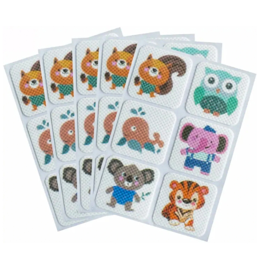 Mosquito Stickers, 1 sheets - 6 pcs of Mosquito Repellent Stickers, Anti Mosquito Patches -Natural -Long Lasting-Waterproof gallery image