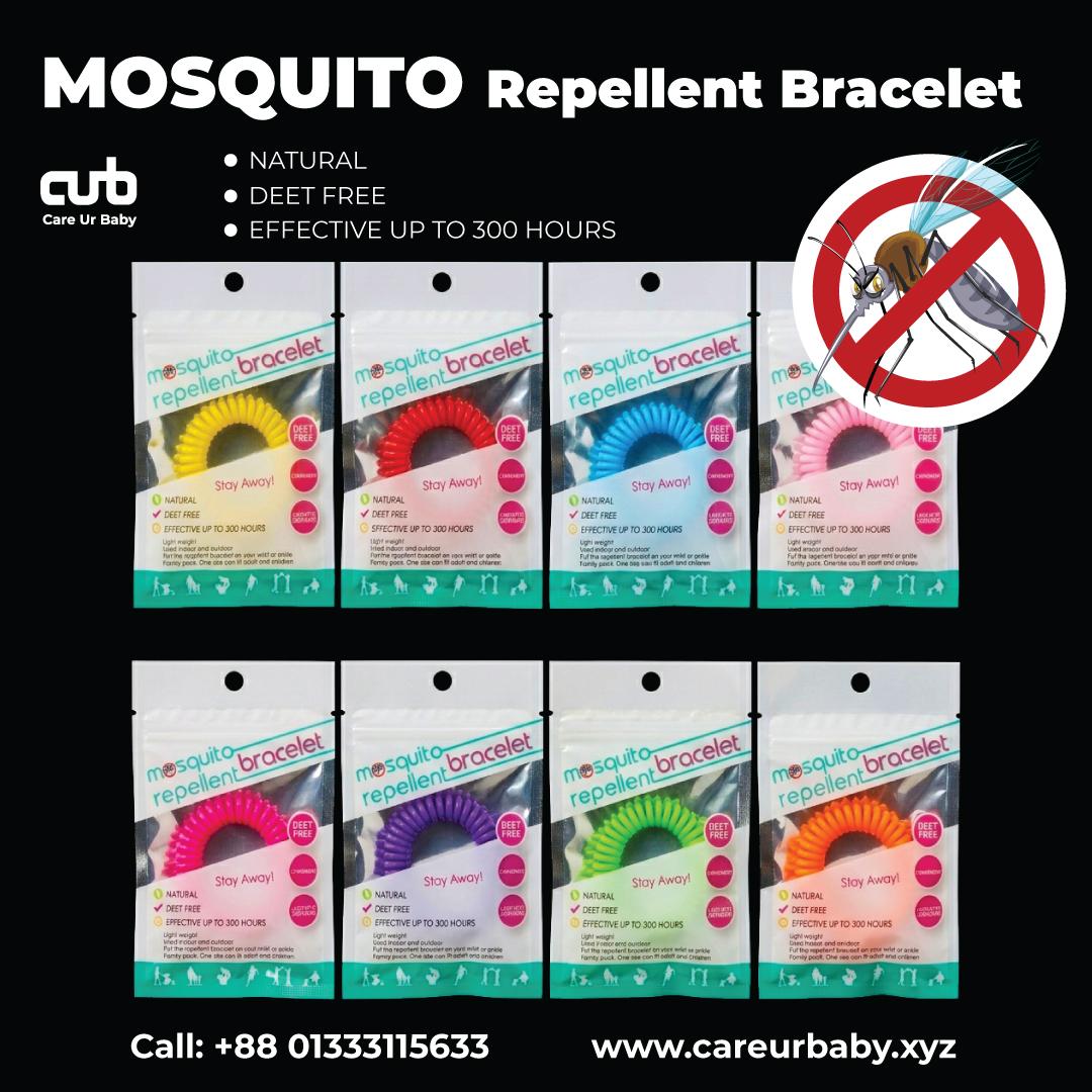 Mosquito Band 1 Packet, Anti Mosquito Band, Multi Colored Mosquito Bracelet